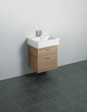 CONCEPT CUBE umývadlo 50 cm s otvorom pre batériu a prepadom, alpská biela E788101 Obrázek - fotka