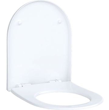 GEBERIT ACANTO WC sedadlo, Slim, Soft-Closing, lesklá biela