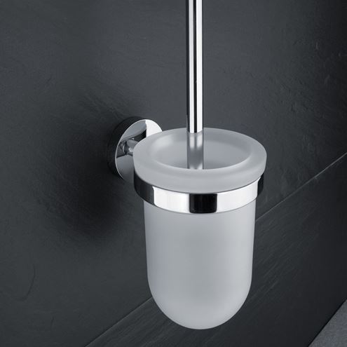 NIMCO UNIX WC kefa, nástenná, sklo, chróm UN 13094WN-26 Obrázek - fotka