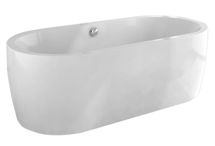 GKI MEMO voľne stojaca vaňa 180x80 cm, pre 2 osoby, s rámom, akrylát MEBW18080OSWN Obrázek - Hlavní obrázek