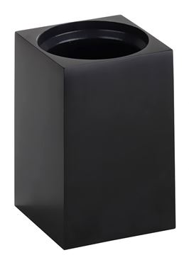 BEMETA GAMMA WC kefa, na postavenie, čierna/chróm 145613310 Obrázek - fotka