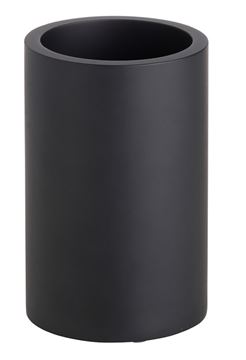 BEMETA GAMMA WC kefa, na postavenie, čierna/chróm 145613320 Obrázek - fotka