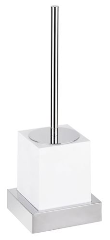 BEMETA GAMMA WC kefa, nástenná, biela/chróm 145513092 Obrázek - Hlavní obrázek