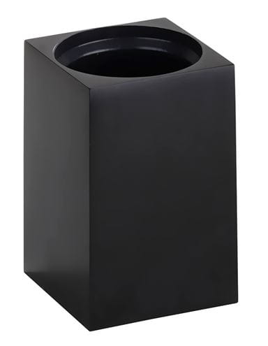 BEMETA GAMMA WC kefa, nástenná, čierna/chróm 145413092 Obrázek - fotka