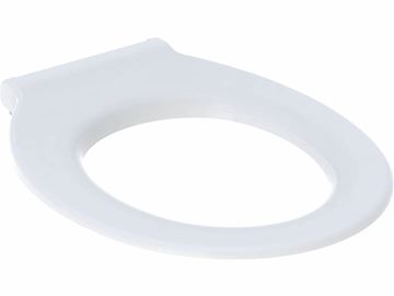GEBERIT SELNOVA COMFORT WC sedadlo, bezbariérové, bez poklopu, biela