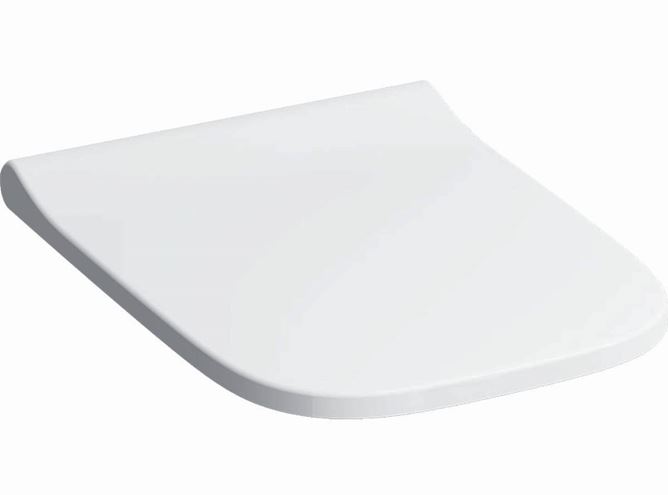 GEBERIT SMYLE SQUARE WC sedadlo, Slim, lesklá biela 500.238.01.1 Obrázek - Hlavní obrázek