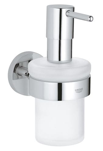GROHE ESSENTIALS dávkovač tekutého mydla 160 ml, nástenný, sklo, chróm 40448001 Obrázek - Hlavní obrázek