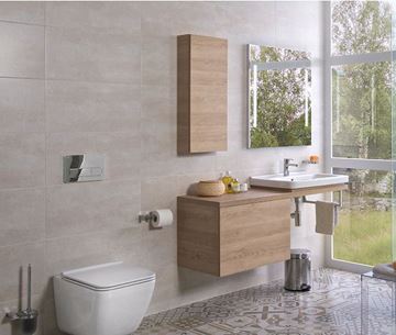 JIKA CUBITO PURE umývadlo 55 cm, s otvorom pre batériu a prepadom H8174220001041 Obrázek - fotka