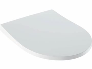 GEBERIT ICON WC sedadlo, Slim, Soft-Closing, lesklá biela