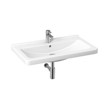 JIKA CUBITO umývadlo 85 cm, s otvorom pre batériu a prepadom, Jika perla H8104261001041 Obrázek - fotka