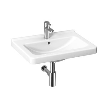 JIKA CUBITO umývadlo 60 cm, s otvorom pre batériu a prepadom, Jika perla H8104231001041 Obrázek - fotka