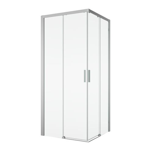 RONAL TOP-LINE S TLSAC sprchový kút 90x90 cm, rohový vstup, posuvné dvere, aluchróm/číre sklo TLSAC 090 50 07 Obrázek - Hlavní obrázek