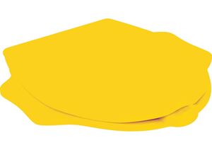 GEBERIT BAMBINI detské WC sedadlo, Soft-Closing, dizajn korytnačka, lesklá žltá