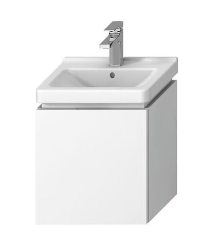 JIKA CUBITO PURE umývadielko 45 cm, s otvorom pre batériu a prepadom, Jika perla H8114221001041 Obrázek - fotka