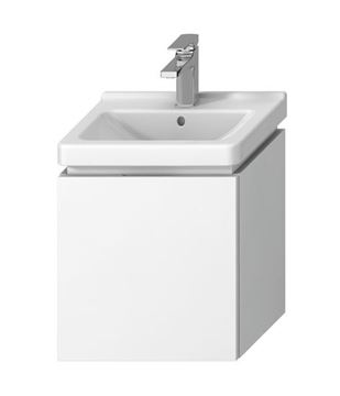 JIKA CUBITO PURE umývadielko 45 cm, s otvorom pre batériu a prepadom, Jika perla H8114221001041 Obrázek - fotka