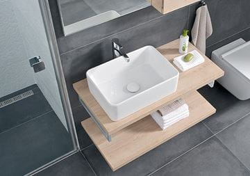 JIKA CUBITO PURE umývadlo na dosku 50 cm, bez prepadu H8184230001121 Obrázek - fotka