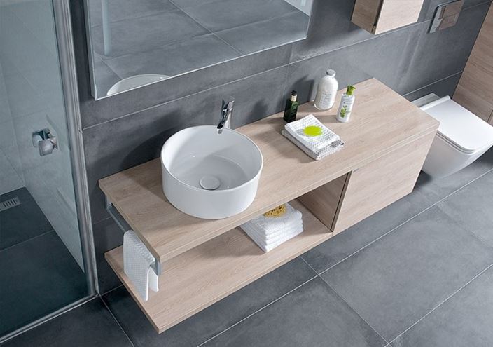 JIKA CUBITO PURE umývadlová misa 40 cm, bez prepadu H8184200001121 Obrázek - fotka