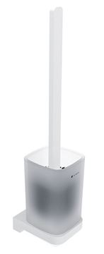 NIMCO MAYA WC kefa, nástenná, sklo, biela