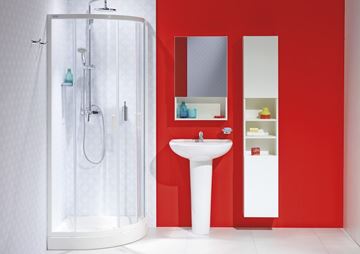 JIKA LYRA PLUS umývadlo 60 cm, s otvorom pre batériu a prepadom H8143830001041 Obrázek - fotka
