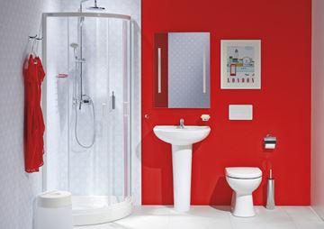 JIKA LYRA PLUS umývadlo 60 cm, s otvorom pre batériu a prepadom H8143830001041 Obrázek - fotka