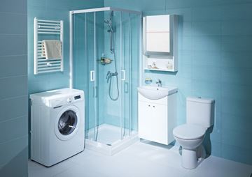 JIKA LYRA PLUS umývadlo 60 cm, s otvorom pre batériu a prepadom H8133830001041 Obrázek - fotka