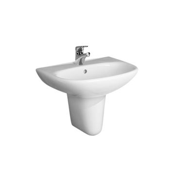 JIKA LYRA PLUS umývadlo 65 cm, s otvorom pre batériu a prepadom H8143840001041 Obrázek - fotka