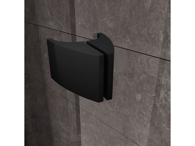 RAVAK PIVOT PSKK3 80 sprchovací kút 80x80 cm, R500, pivotové dvere, čierna / sklo transparent 37644300Z1 Obrázek - fotka