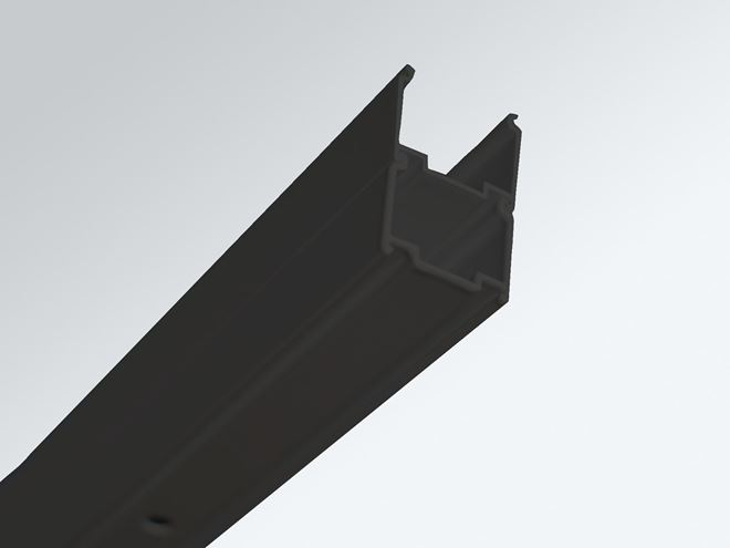 RAVAK PIVOT PSKK3 100 sprchovací kút 100x100 cm, R500, pivotové dvere, čierna / sklo transparent 376AA300Z1 Obrázek - fotka