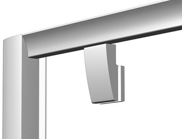 RAVAK PIVOT PSKK3 100 sprchovací kút 100x100 cm, R500, pivotové dvere, satin/sklo transparent 376AAU00Z1 Obrázek - fotka