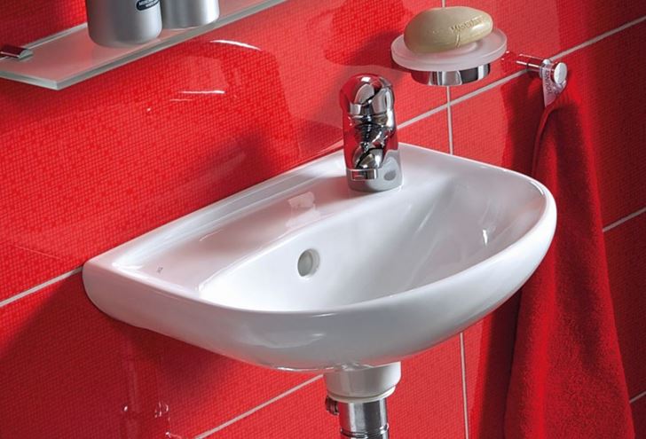 JIKA LYRA PLUS umývadielko 40 cm, s otvorom pre batériu vpravo, s prepadom H8153810001061 Obrázek - fotka