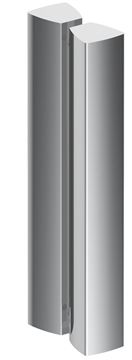 RAVAK BLIX BLCP4 80 sprchovací kút 80x80 cm, R500, posuvné dvere, biela/sklo transparent 3B240100Z1 Obrázek - fotka