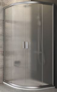 RAVAK BLIX BLCP4 90 sprchovací kút 90x90 cm, R500, posuvné dvere, satin/sklo grape