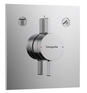 HANSGROHE DUOTURN E podomietková batéria, pre 2 spotrebiče, chróm