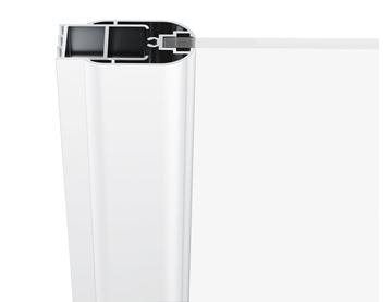 RAVAK CHROME CSKK4 90 sprchovací kút 90x90 cm, R500, krídlové dvere, satin/sklo transparent 3Q170U00Z1 Obrázek - fotka