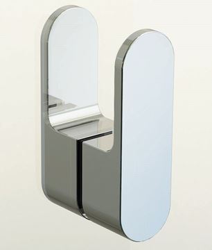 RAVAK CHROME CSKK4 90 sprchovací kút 90x90 cm, R500, krídlové dvere, satin/sklo transparent 3Q170U00Z1 Obrázek - fotka