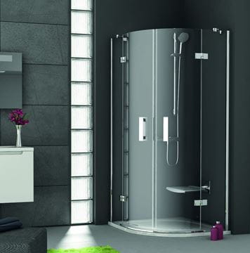 RAVAK SMARTLINE SMSKK4 90 sprchovací kút 90x90 cm, R500, krídlové dvere, chróm / sklo transparent 3S277A00Y1 Obrázek - fotka