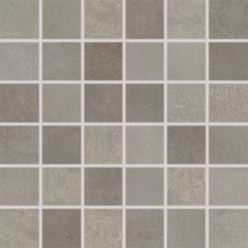 RAKO EXTRA mozaika 30x30(5x5) cm, lepená na sieti, mat reliéf, hnedosivá