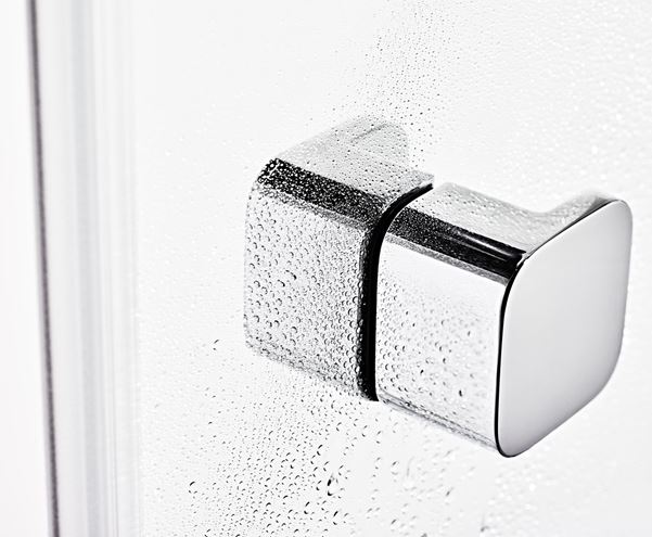 RAVAK BRILLIANT BSDPS 90R sprchový kút 90x90 cm, vstup spredu, krídlové dvere, pravý, chróm / sklo transparent 0UP77A00Z1 Obrázek - fotka