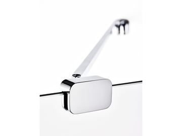 RAVAK BRILLIANT BSDPS 120/80L sprchový kút 120x80 cm, vstup spredu, krídlové dvere, ľavý, chróm / sklo transparent 0ULG4A00Z1 Obrázek - fotka