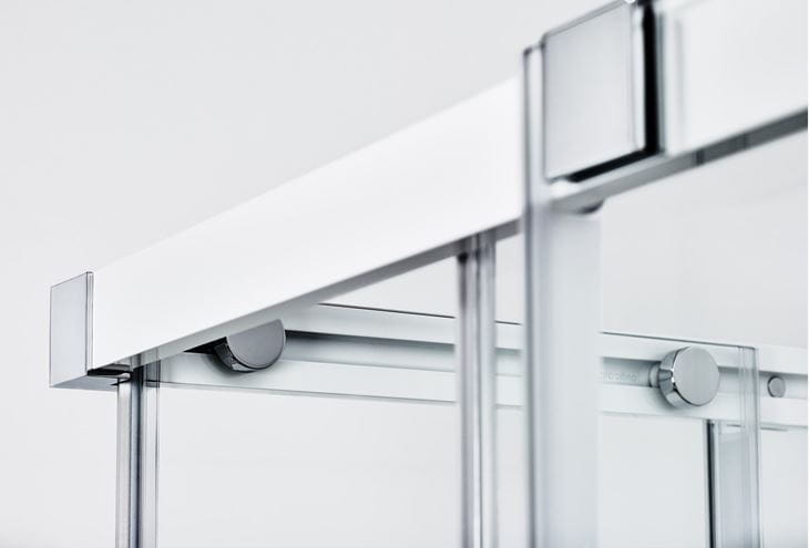 RAVAK MATRIX MSRV4 80 sprchový kút 80x80 cm, rohový vstup, posuvné dvere, biela/sklo transparent 1WV44100Z1 Obrázek - fotka