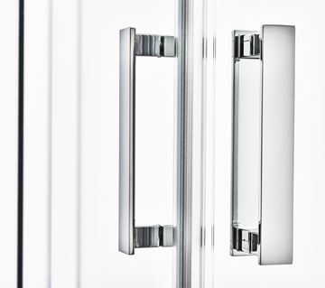 RAVAK MATRIX MSRV4 80 sprchový kút 80x80 cm, rohový vstup, posuvné dvere, lesk/sklo transparent 1WV44C00Z1 Obrázek - fotka