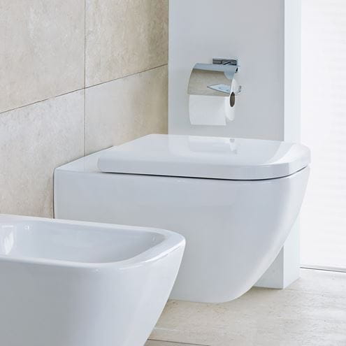 DURAVIT HAPPY D.2 WC sedadlo, Soft-Close, lesklá biela 0064690099 Obrázek - fotka