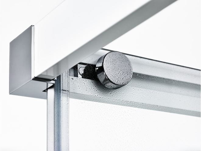 RAVAK MATRIX MSRV4 90 sprchový kút 90x90 cm, rohový vstup, posuvné dvere, satin/sklo transparent 1WV77U00Z1 Obrázek - fotka