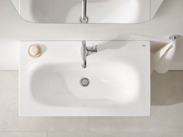 GROHE ESSENCE umývadlo 80 cm, s otvorom pre batériu a prepadom, PureGuard 3956700H Obrázek - fotka