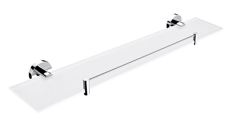 NIMCO UNIX polica 600 mm, nástenná, sklo, chróm UN 13091BX-60-26 Obrázek - Hlavní obrázek