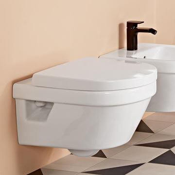 VILLEROY & BOCH ARCHITECTURA WC sedadlo, alpská biela 98M9D101 Obrázek - fotka