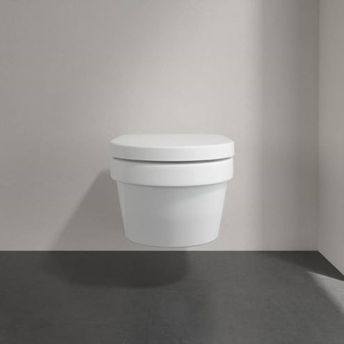VILLEROY & BOCH ARCHITECTURA WC sedadlo, SoftClosing, alpská biela 98M9C101 Obrázek - fotka