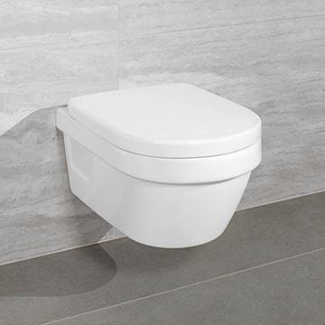 VILLEROY & BOCH ARCHITECTURA WC sedadlo, alpská biela 9M66E101 Obrázek - fotka