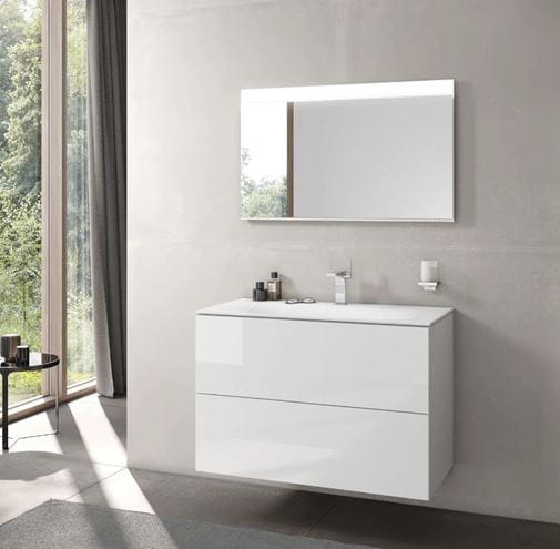 KEUCO EDITION 11 umývadlo 105,5 cm, s otvorom pre batériu a prepadom, CleanPlus 31150311001 Obrázek - fotka