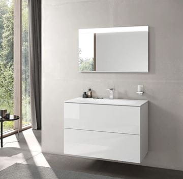 KEUCO EDITION 11 umývadlo 105,5 cm, s otvorom pre batériu a prepadom, CleanPlus 31150311001 Obrázek - fotka